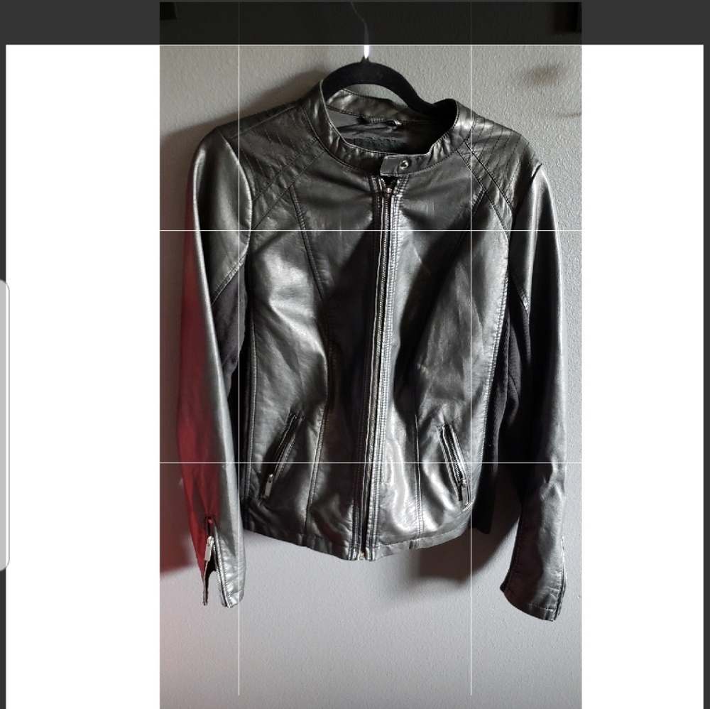 Maurices Faux leather jacket plus size 1